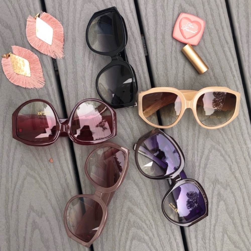 BOUTIQUE | Fun In The Sun Oversized Sunglasses